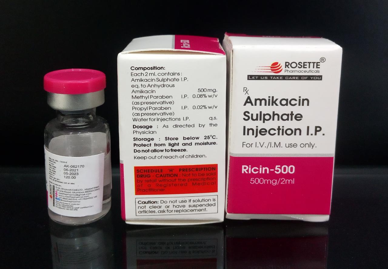 RICIN-500/100-INJECTABLES