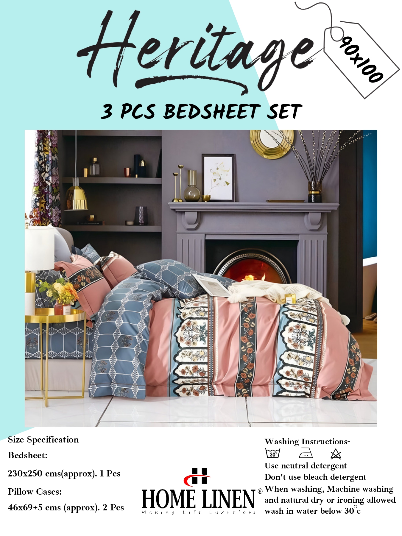 HERITAGE 90x100 (PCS)